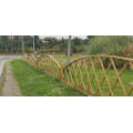 Bamboo style Wrought iron wire mesh fence garden